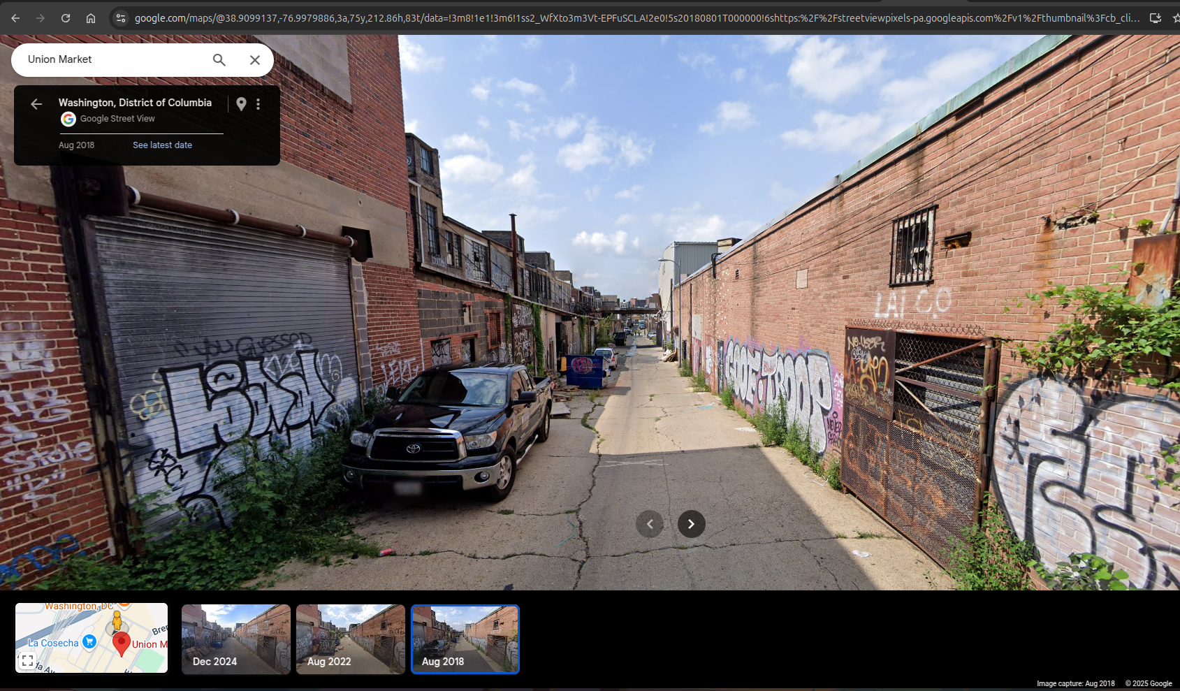 Google Maps Street View"